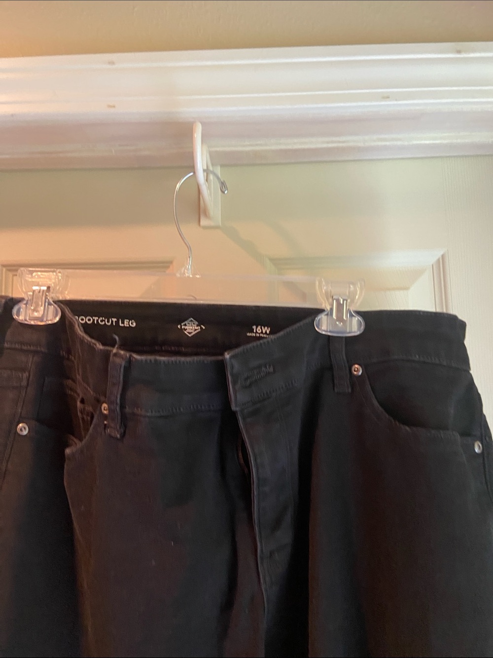 St. John’s Bay Black Bootcut Jeans